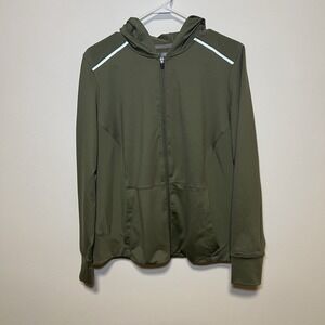 5.11 Tactical Sweater Hoodie Sweatshirt Women XL Green Selma PT-R Emily Full Zip